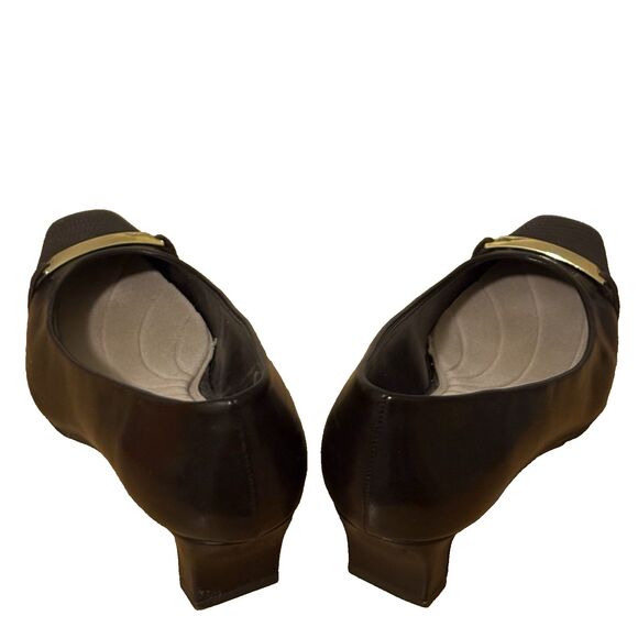 NEW East Street Women's 2" Heels, Sz 8W, Brown, Padded, TRP Outersole, Exc  Cond - Picture 7 of 12